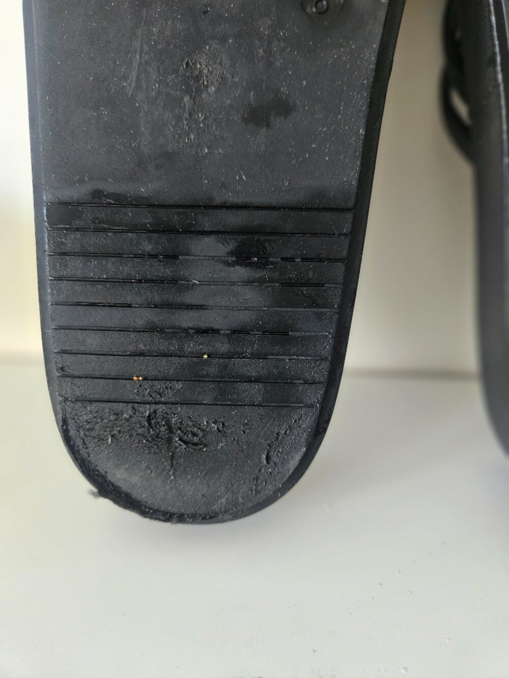 Madden Girl Fowler Black Platform Slide Sandals, Size 8 - Picture 7 of 11